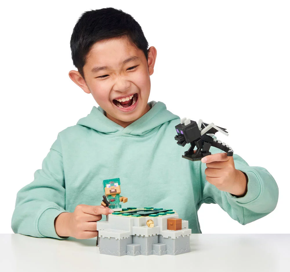 TRESOR X  - MINECRAFT ENDER DRAGON SET DE DECOUVERTE
