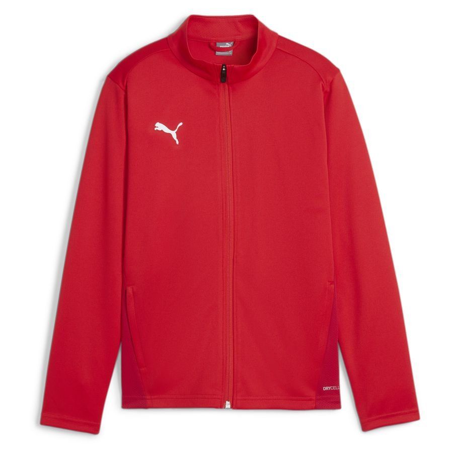 PUMA Veste d'Entraînement teamGOAL - Rouge/Blanc Enfant
