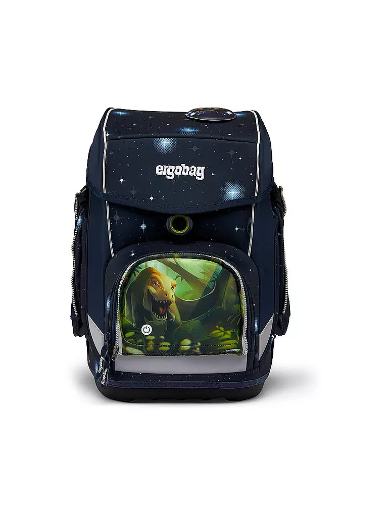 ERGOBAG Zip Set Zippies LED Dinosaurier bunt