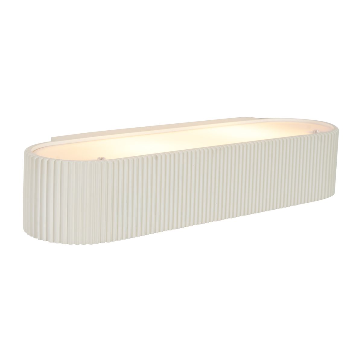Scandinavische wandlamp beige ufo 2-lichts - Plaster