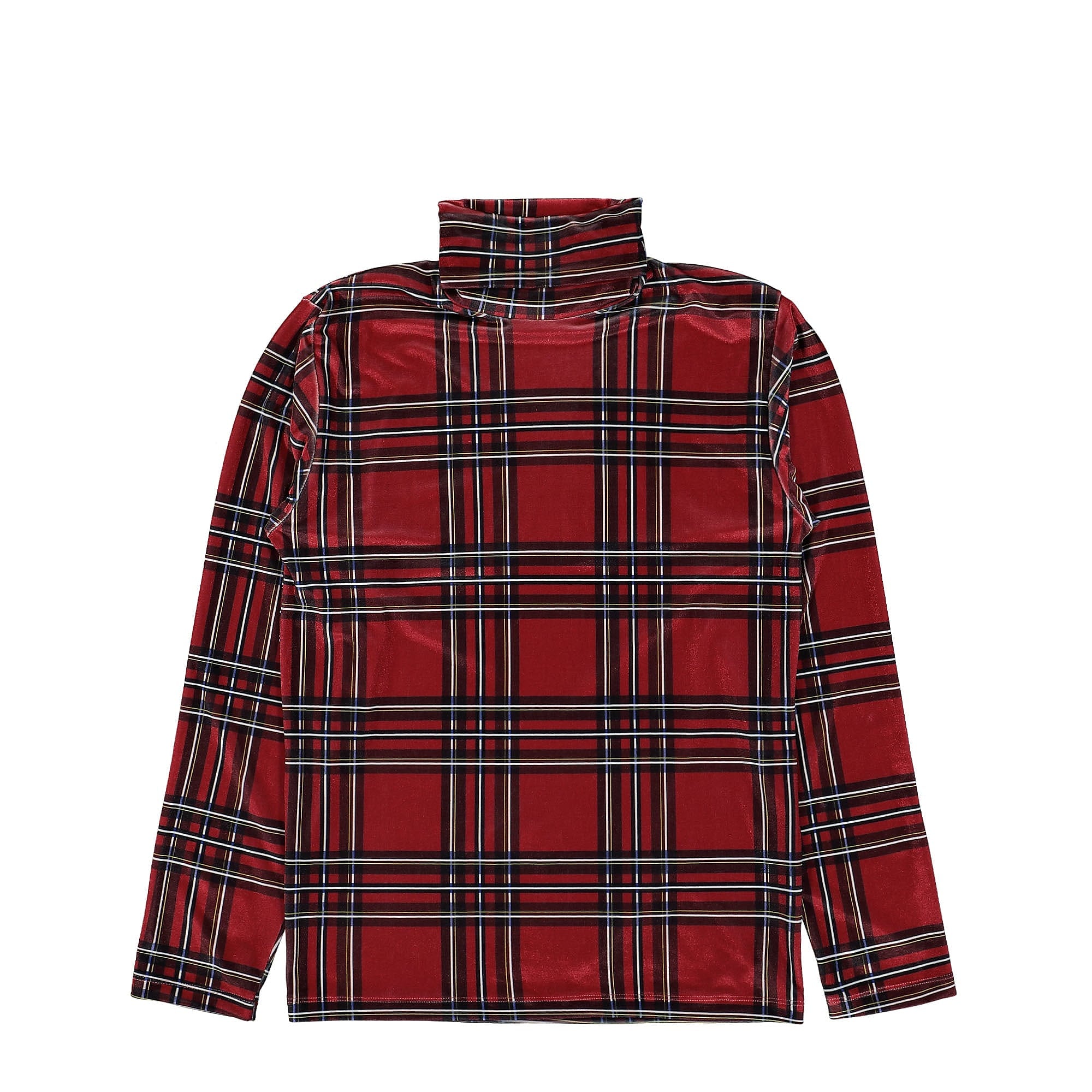 Liberal Youth Ministry<br>Plaid Velvet Turtleneck