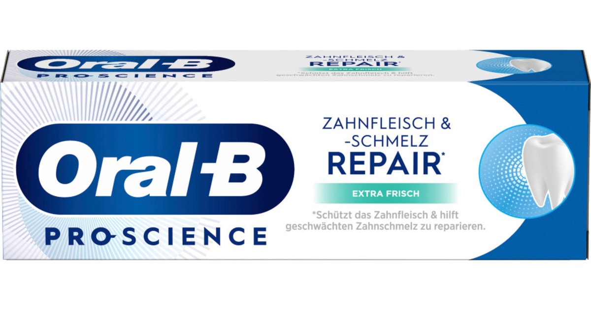 Oral-B Zahnpasta Zahnfleisch & Zahnschmelz extra frisch