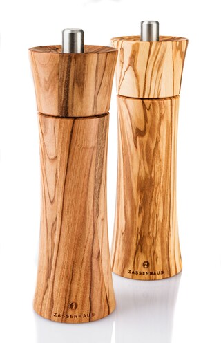 ZASSENHAUS Pfeffermühle FRANKFURT 18 cm Olivenholz