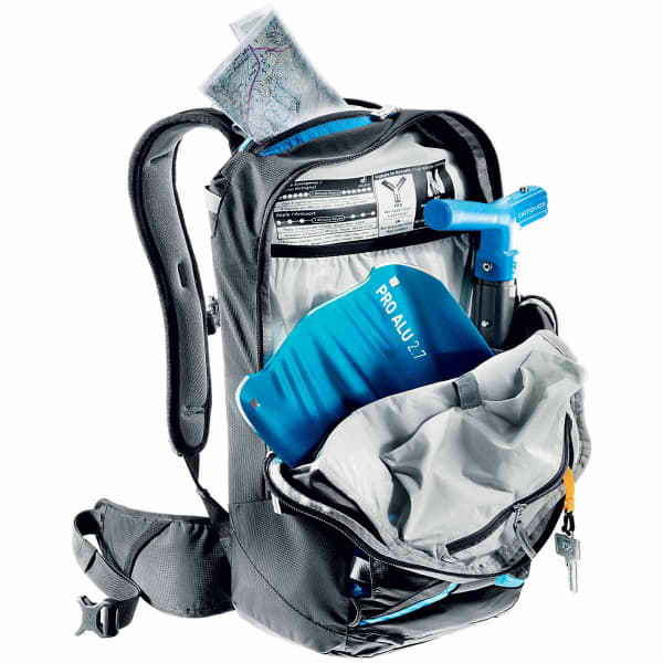 DEUTER DEUTER FREERIDER 25 LITE BLEU OCEAN/ROUGE 18 BLEU OCEAN / ROUGE