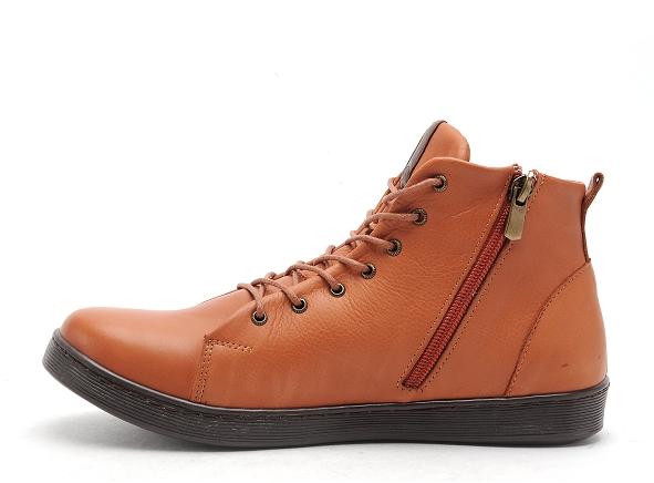 Andrea conti boots bottine plates femme 0342804 orange