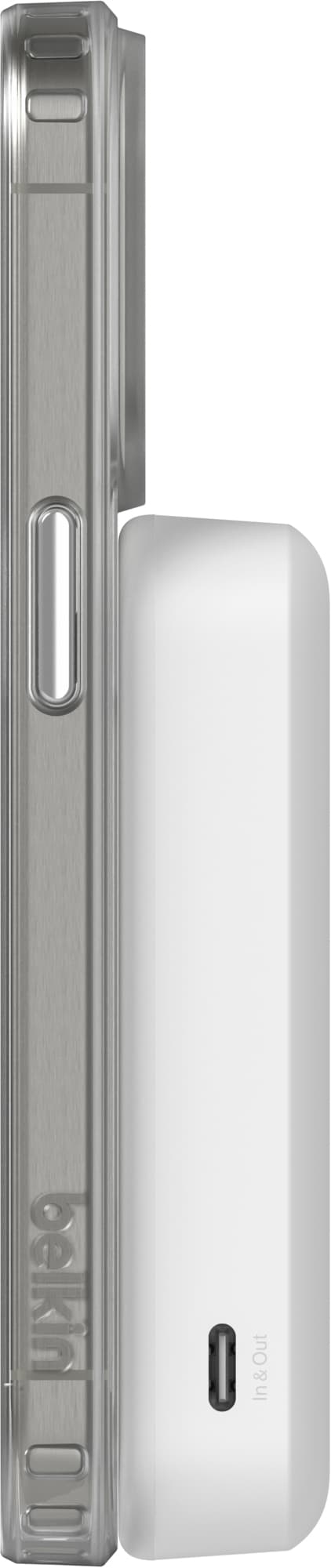 Belkin BoostCharge Pro 10K Magnetic Qi2 powerbank (white)