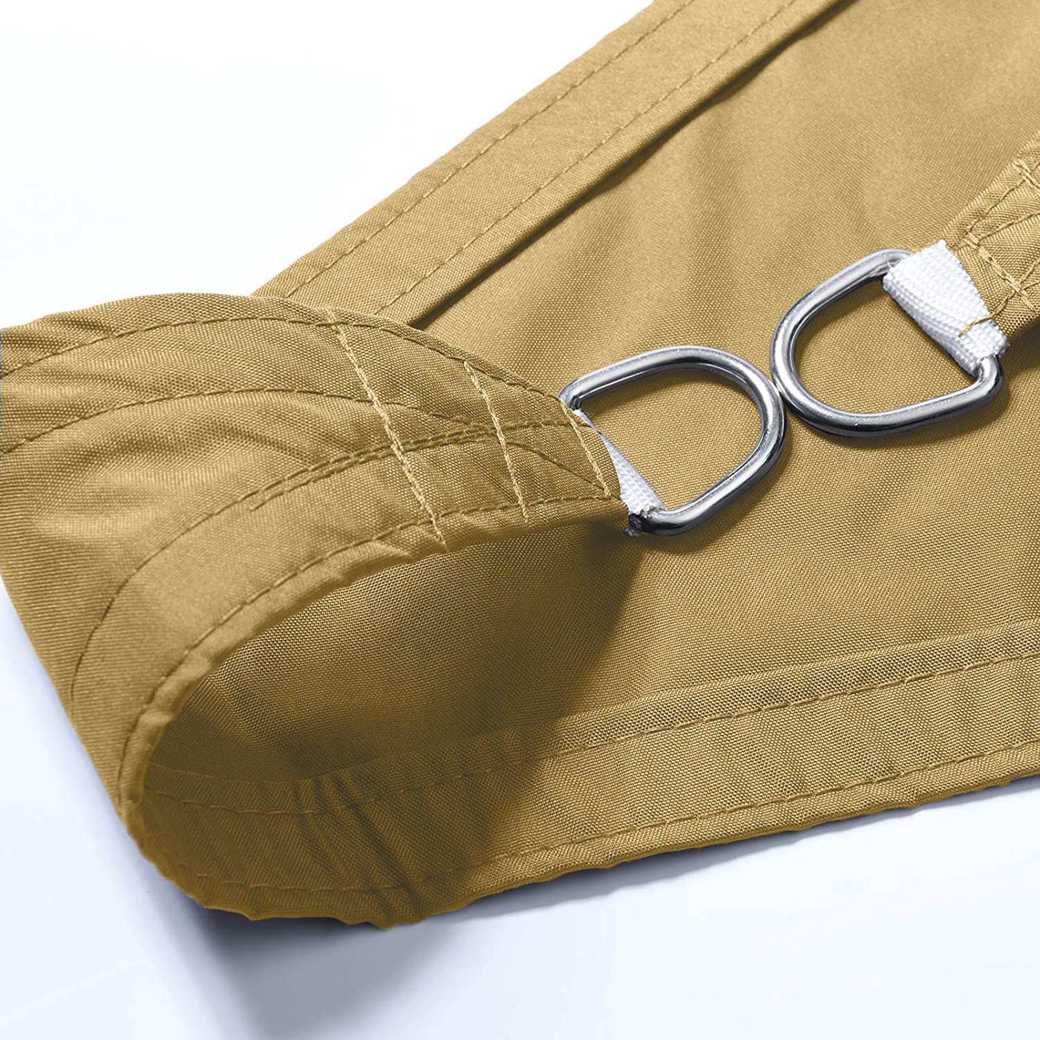 Sonnensegel Polyester Dreieck 3 x 3 x 3 m beige