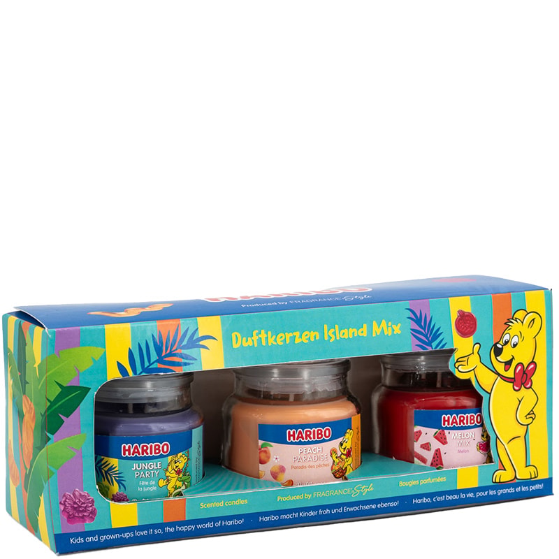 Coffret bougies parfumées - Island - 3 x 85 g