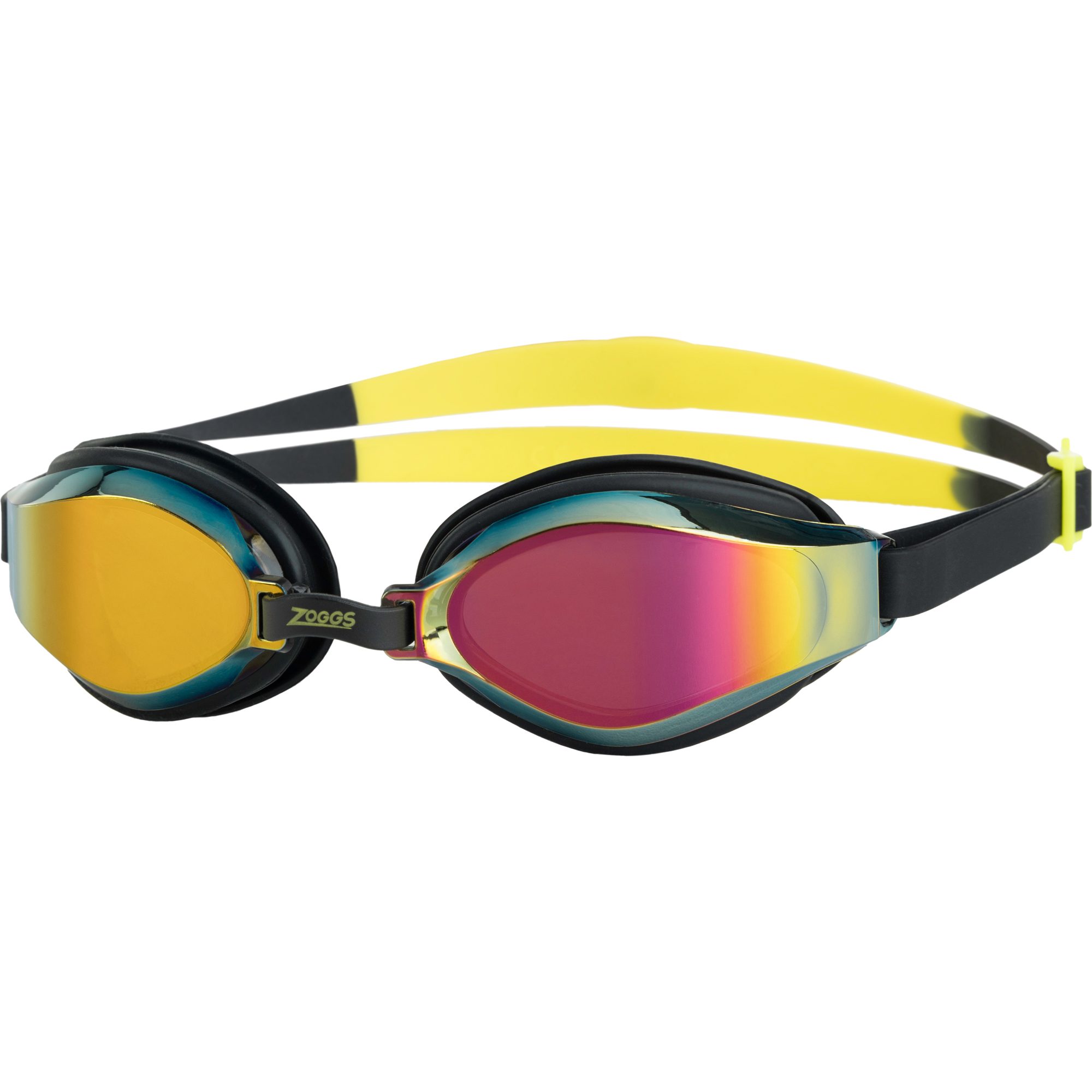 Zoggs Endura Max Titanium Schwimmbrille schwarz gelb