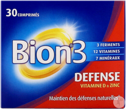 Bion3 Défense Complément Alimentaire 30 Comprimés