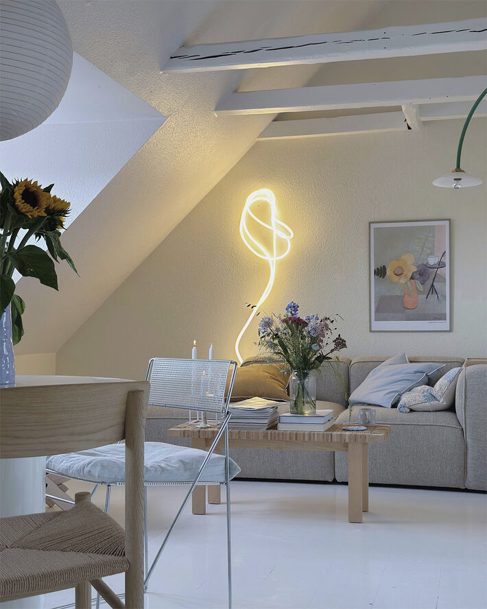 Studio About Flex tube, 9 m, warm white, 900016W Warm white