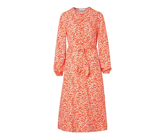 Webkleid mit Print