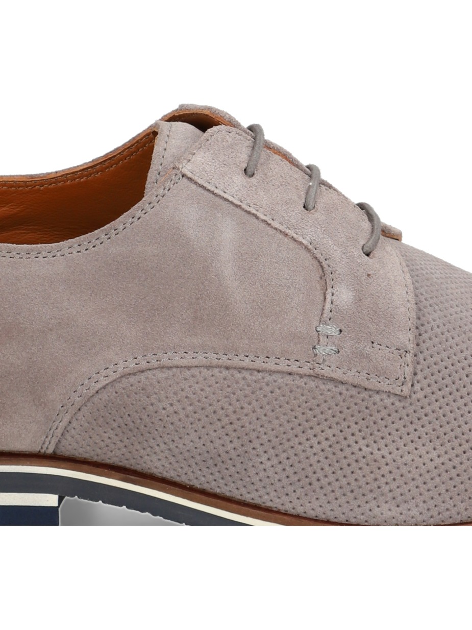 Veloursleder Schnürer elegant