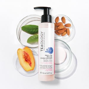 TEAOLOGY Peach Tea Milk Oil Double Cleanser, 150 ml