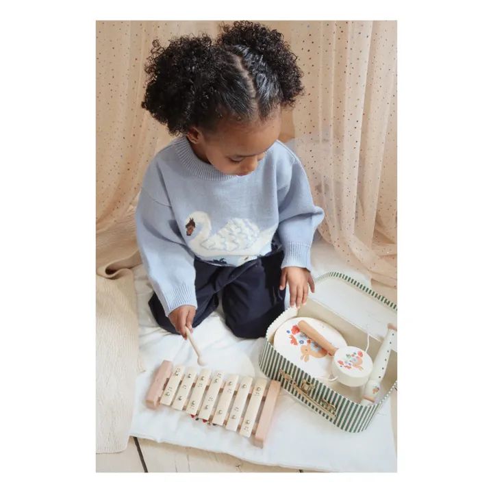 Konges Sløjd Xylophone en bois Cherry | Blush
