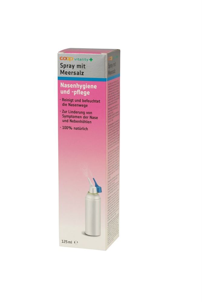 Coop Vitality Spray mit Meersalz Spray Fl 125 ml