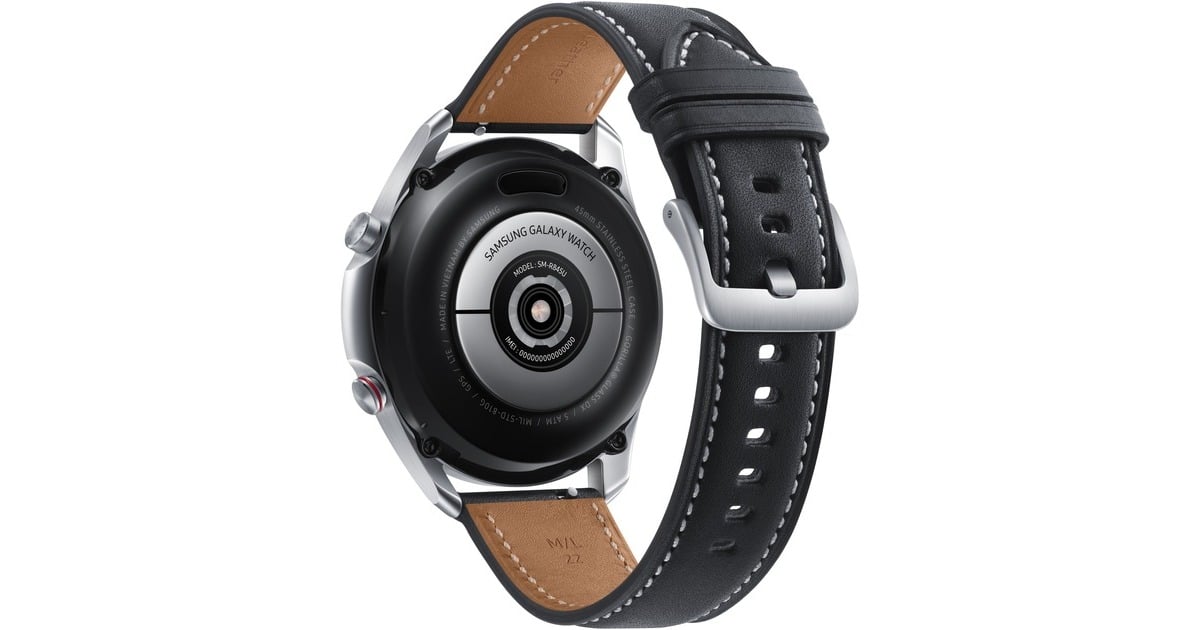 SAMSUNGGalaxy Watch3 smartwatch  (Zilver, BT, 45mm, 8 GB)