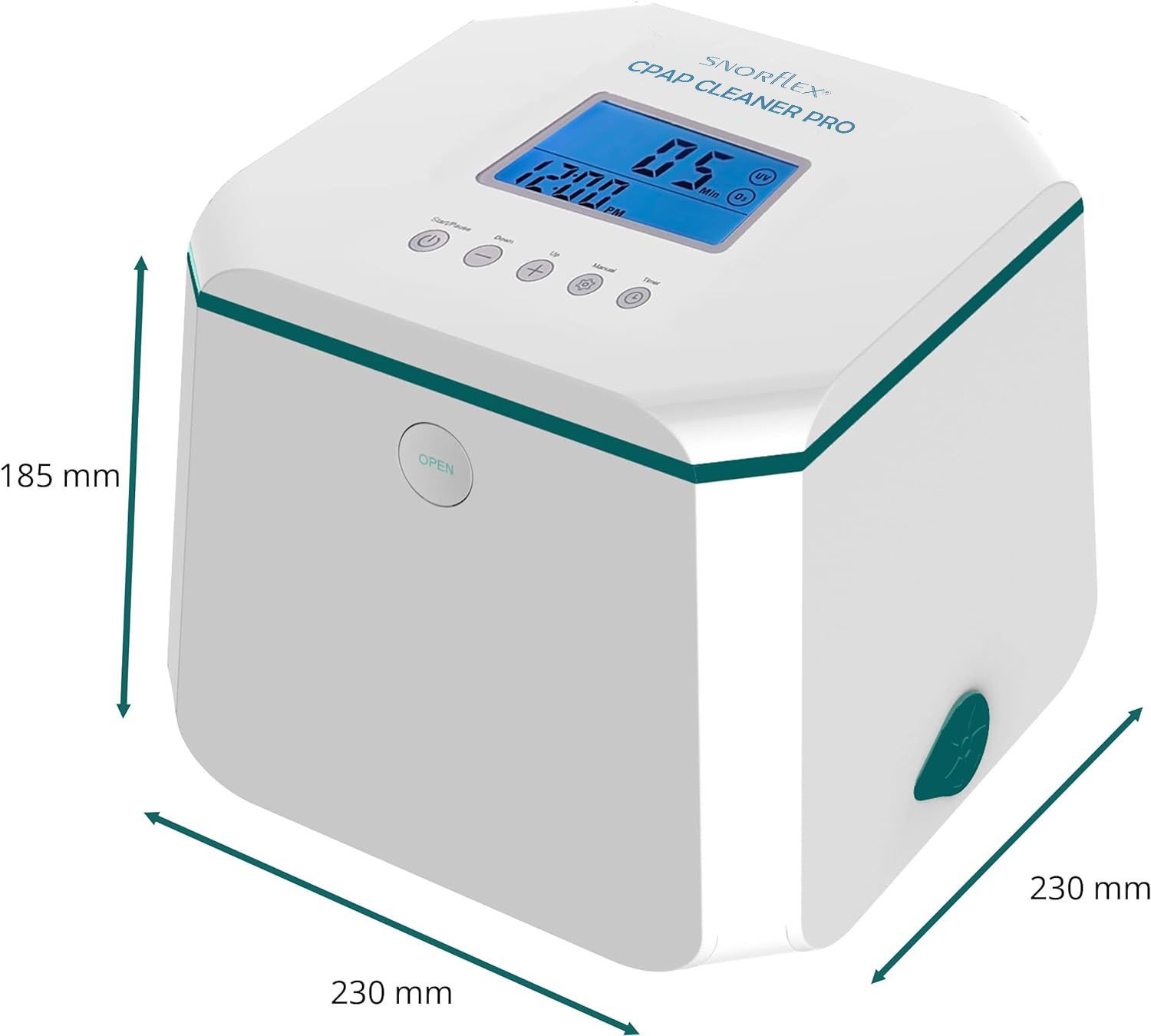 Snorflex CPAP Cleaner PRO, CPAP-Reiniger für Masken, Schläuche, zertifiziert (750 ml)