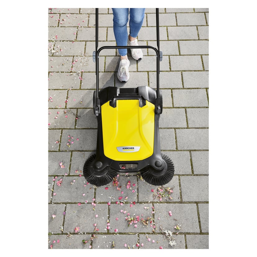 Manuell feiemaskin 68 cm 20 l