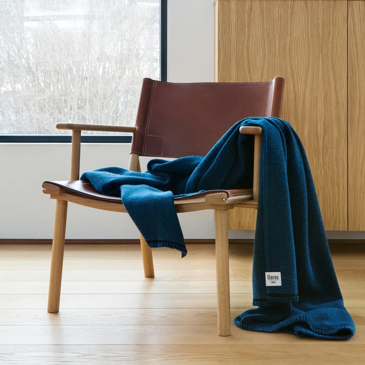 Røros Tweed - Picnic Wolldecke 200 x 150 cm, light cognac