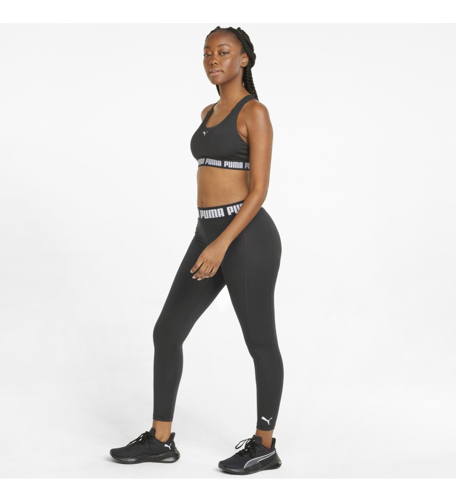 Sutiã Puma Mid Impact Feel it, Preto