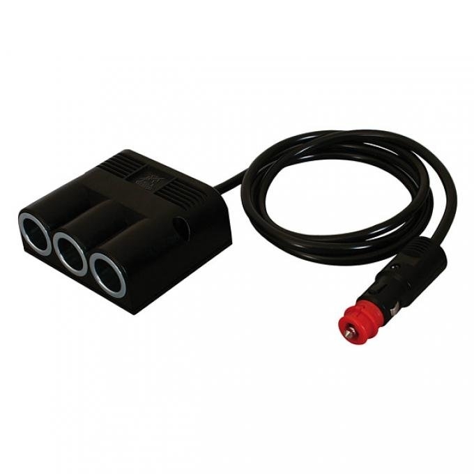 Dreifachsteckdose 12-24 V