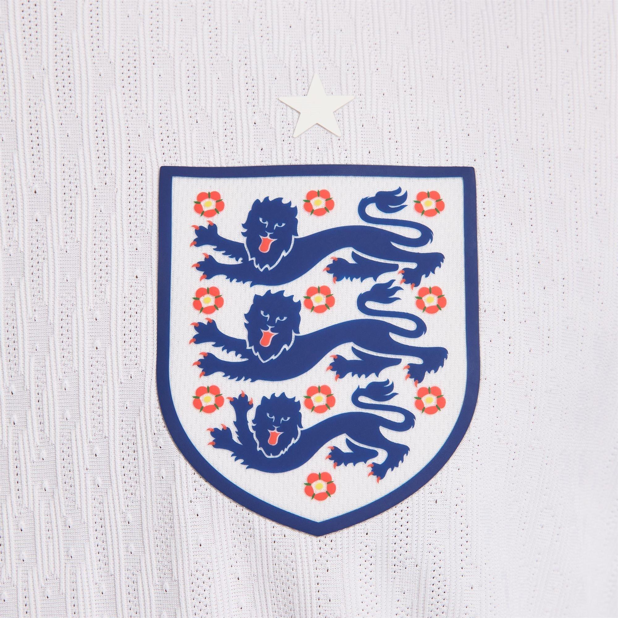 Nike England Authentic Home Shirt 2024 Adults