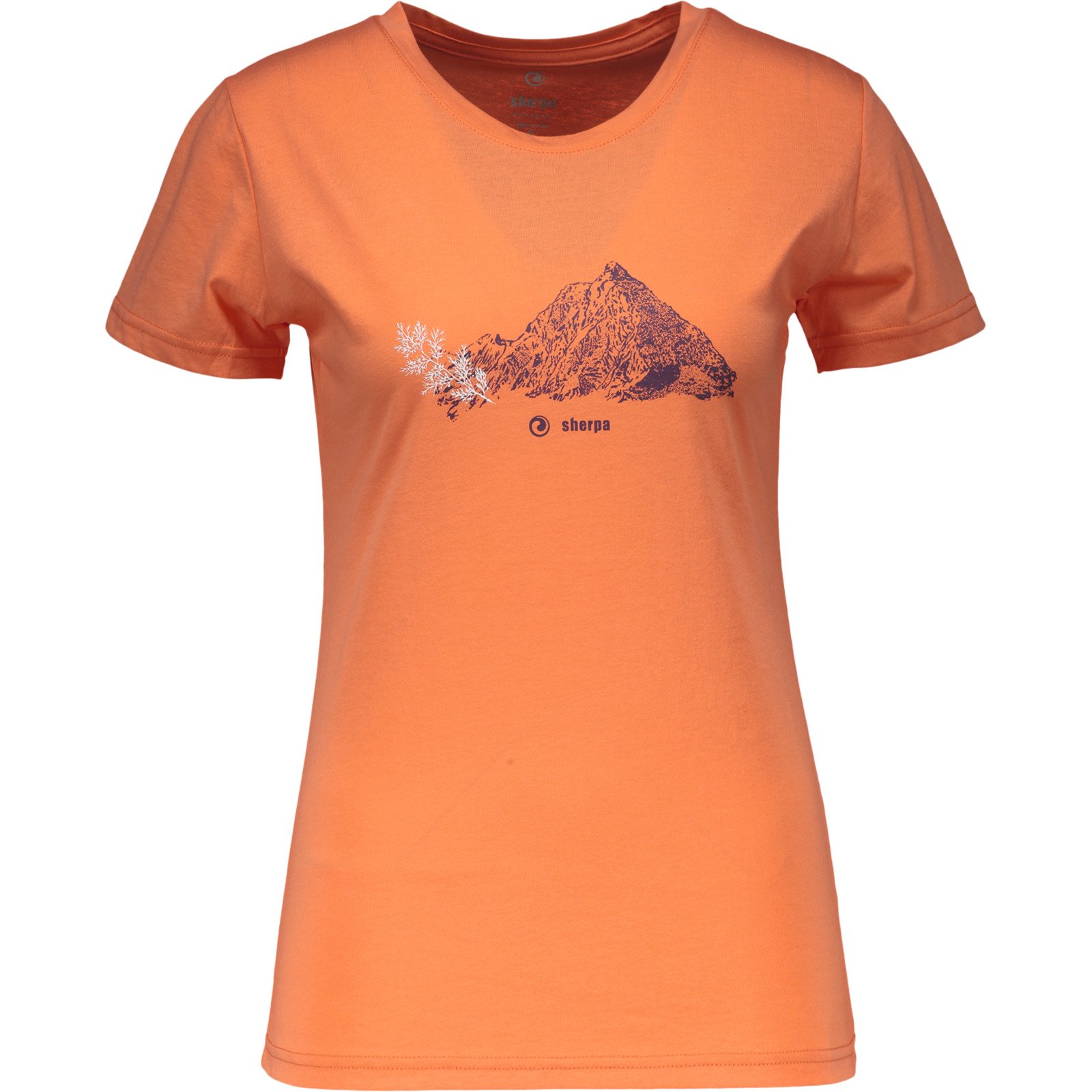 Sherpa Yongzin II Damen T-Shirt XS, orange