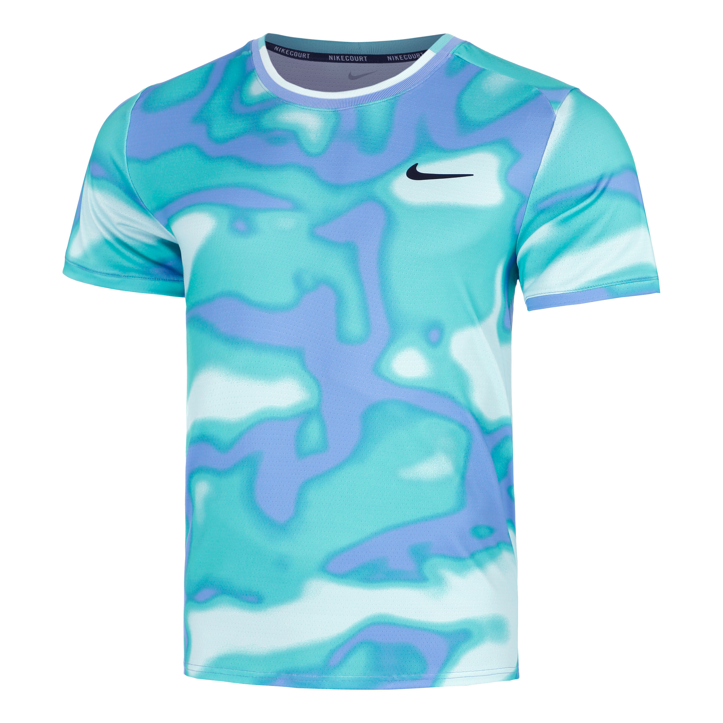 Nike Court Dri-Fit Advantage Print T-shirt Hommes - Multicouleur