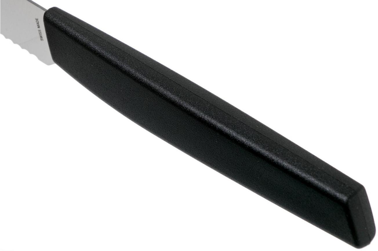 Victorinox Swiss Modern 6.9003.11W tomatenmes 11 cm, zwart