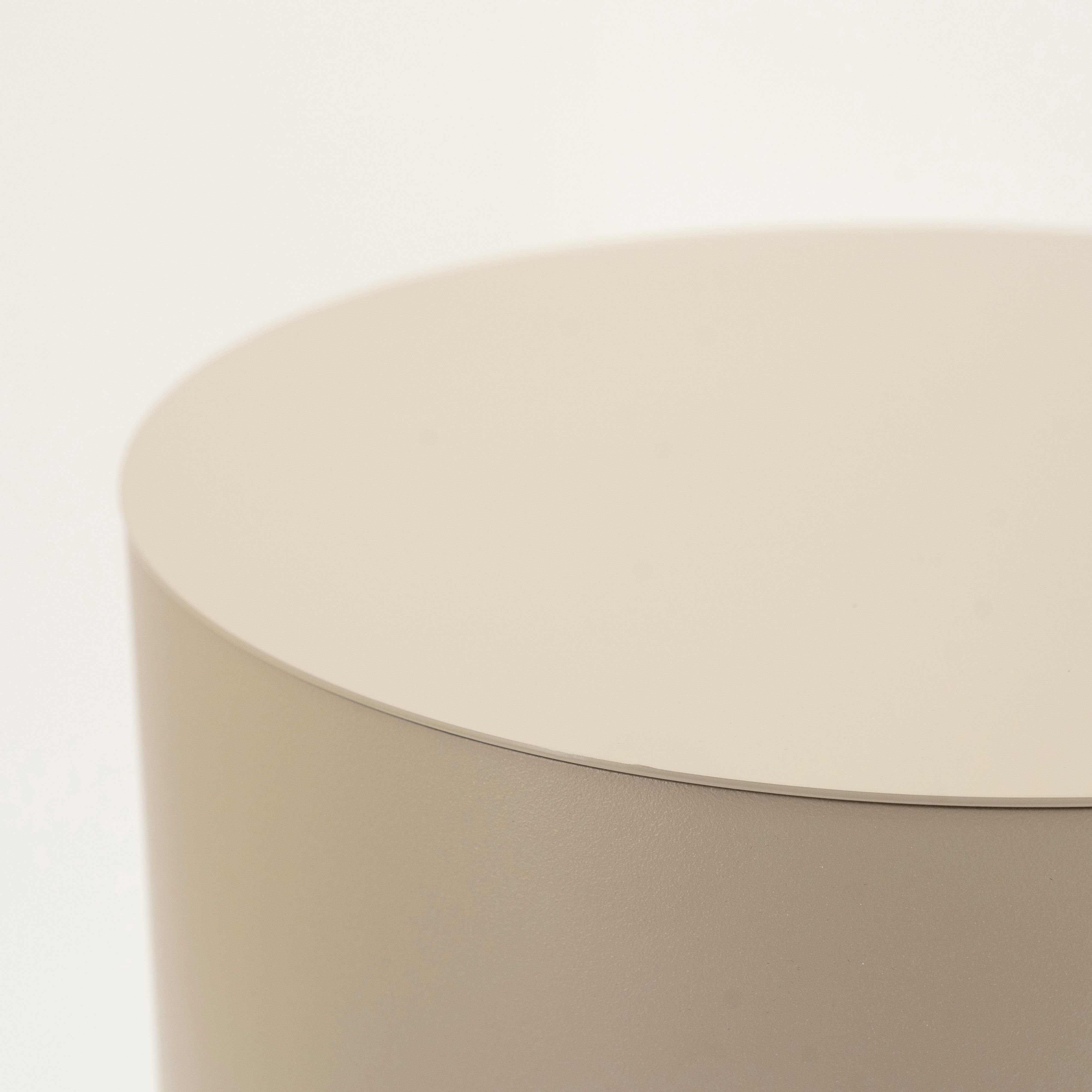 Bijzettafel Taupe 240152 Mesita ⌀37  x H45 cm