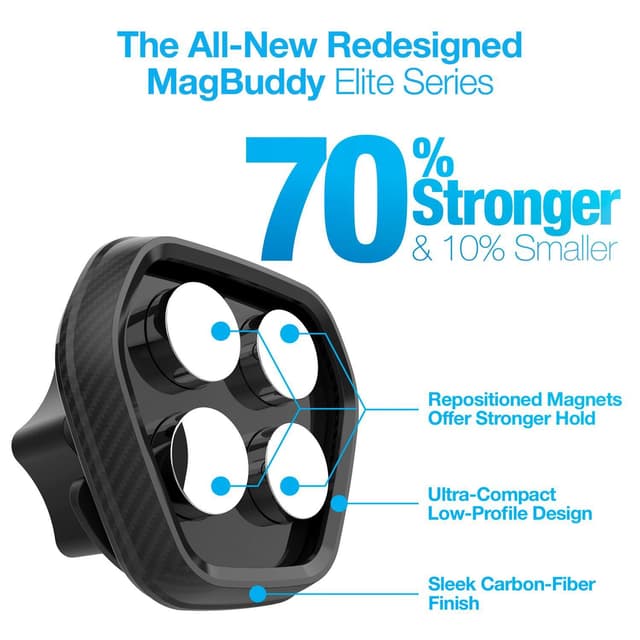 Naztech Magbuddy elite magnetisk telefonholder