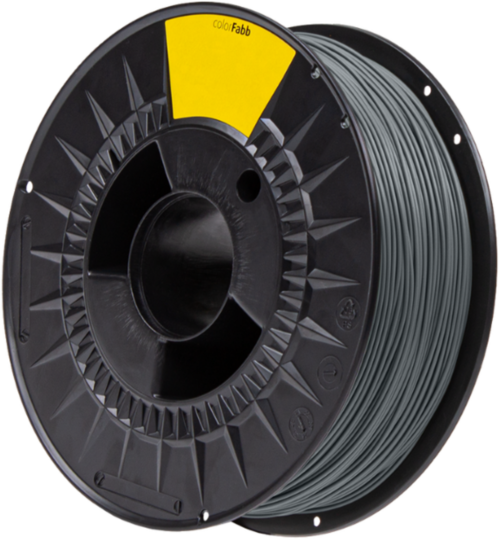 colorFabb  PLA High Speed Pro Iron Grey, 1,75 mm / 1000 g    Neue Dimension des PLA Druckens in Iron Grey
