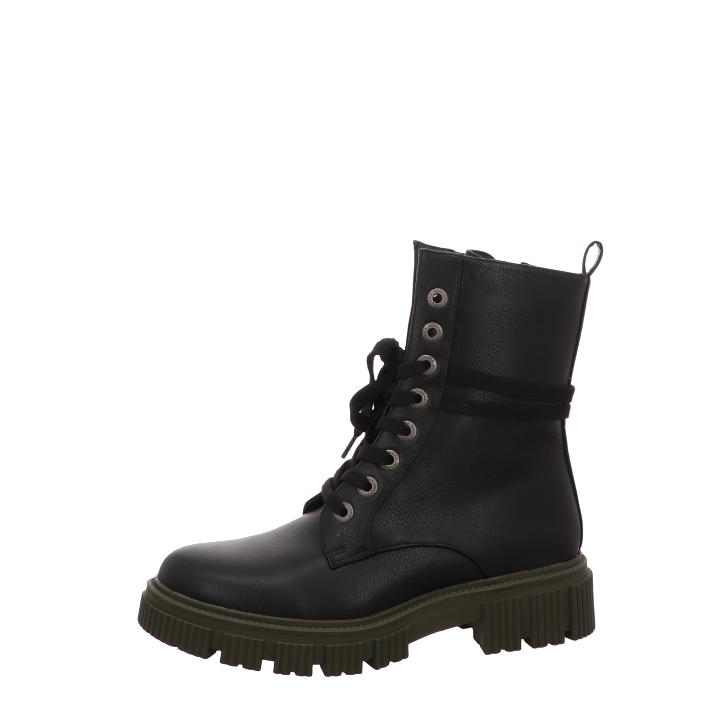 Dockers Schnürstiefel schwarz