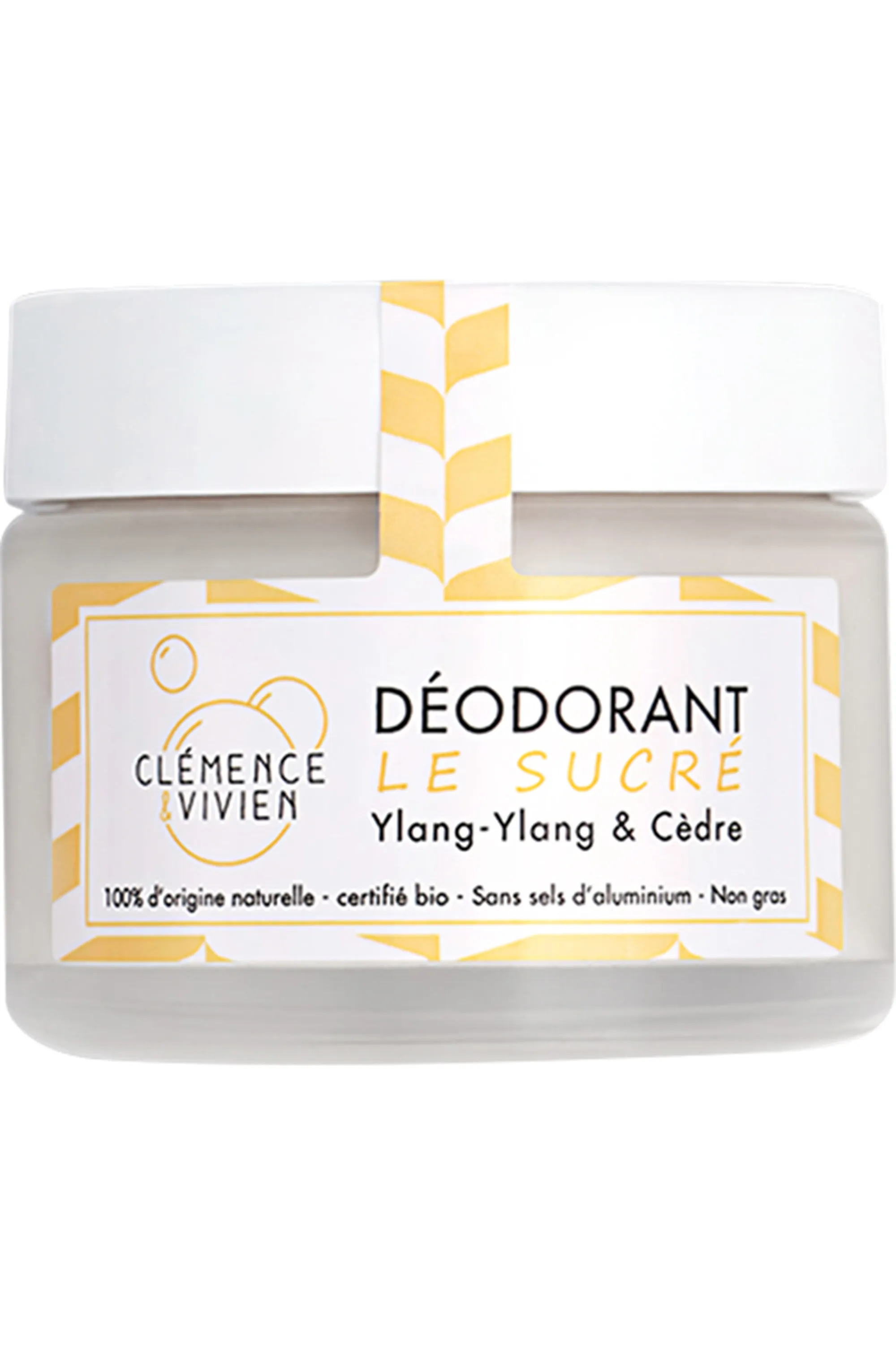 Clémence et Vivien Le Sucré Déodorant Naturel-50 g