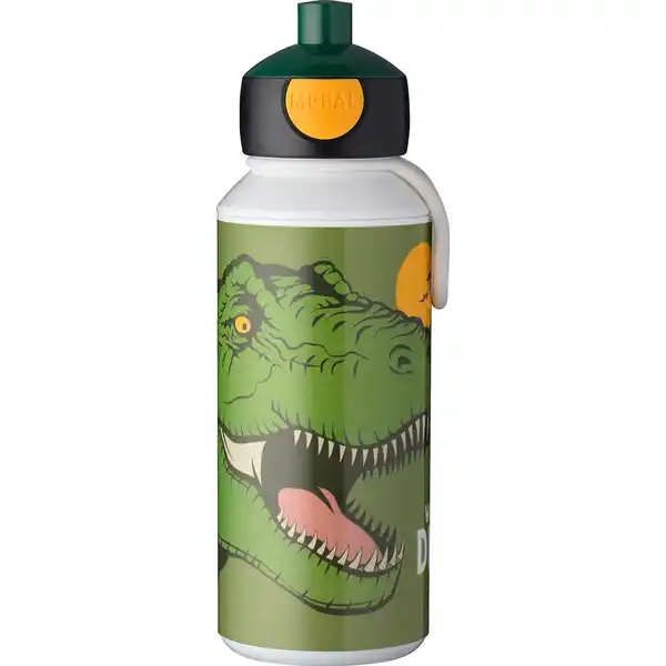 Pop-up Trinkflasche Campus Dino, 400 ml