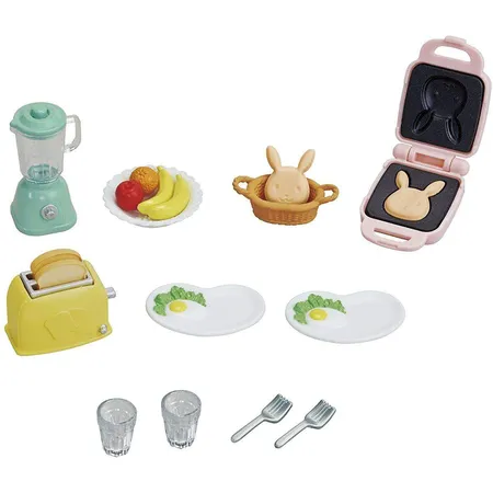 Sylvanian Families Frühstücks-Set mit Toaster