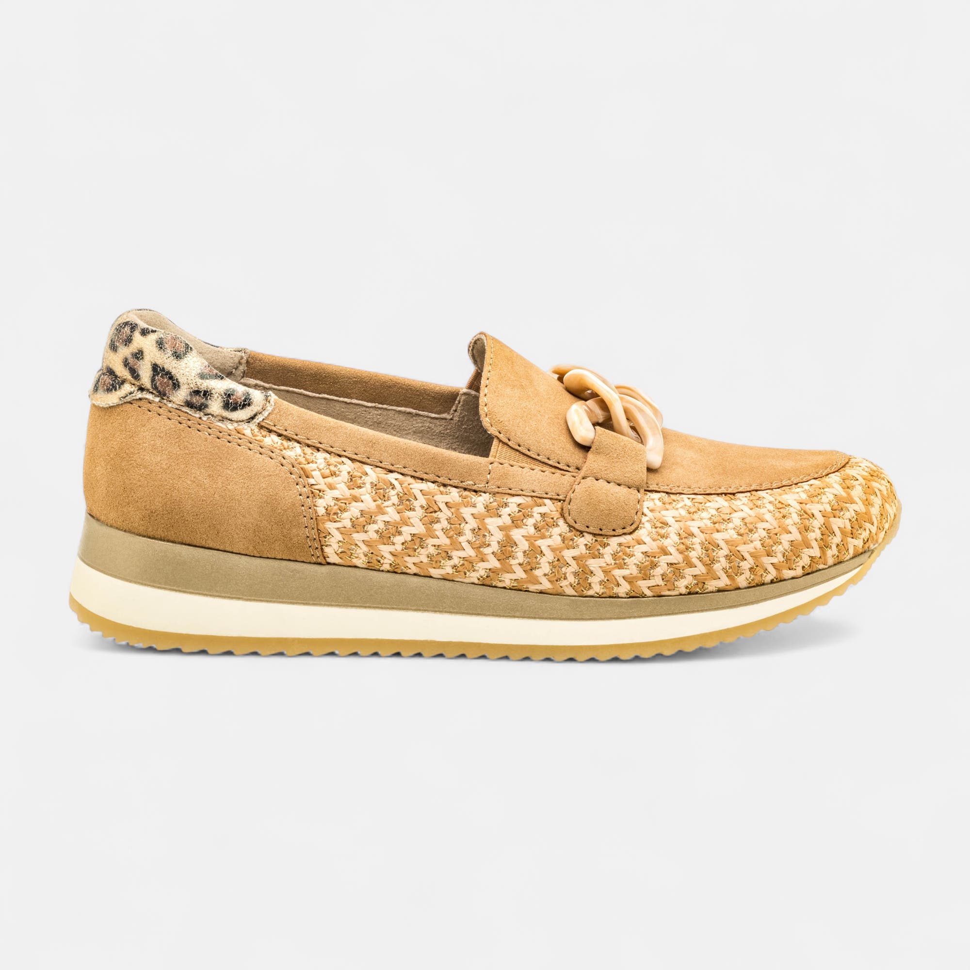 Mocassins Femme beige