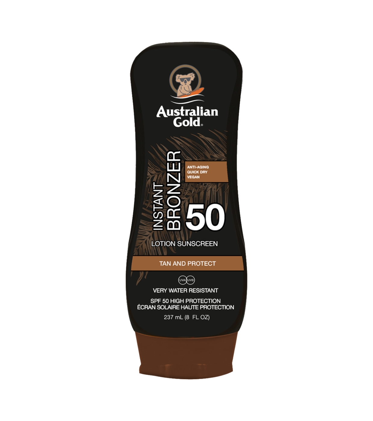 Australian Gold - Protetor solar com ativo bronzeador - FPS 50