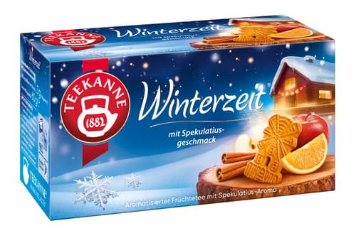 Teekanne Winterzeit