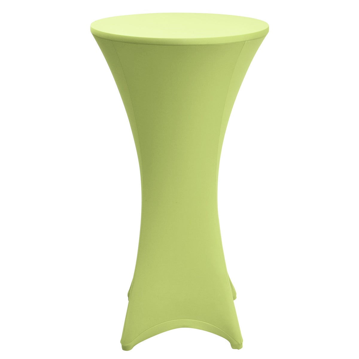 Beautissu Stella statafelhoes Ø 80 cm lichtgroen