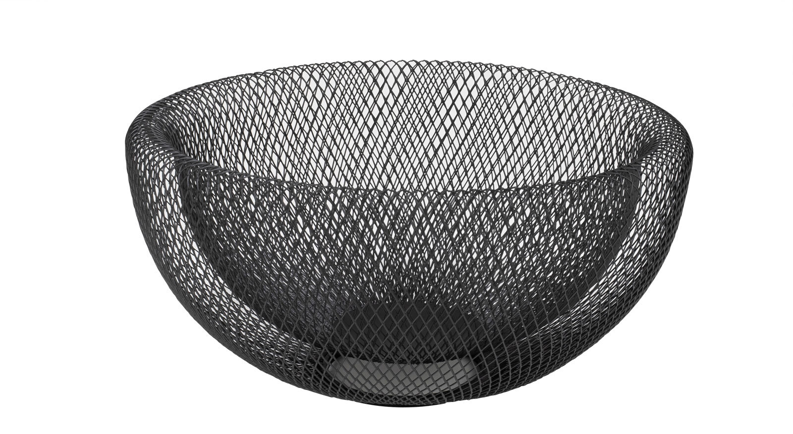 JUSTINUS Obstkorb 29,5 cm schwarz