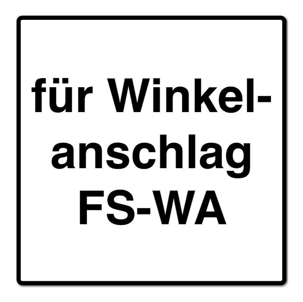 Festool verlengstuk FS-WA-VL (577041) voor hoekaanslag FS-WA