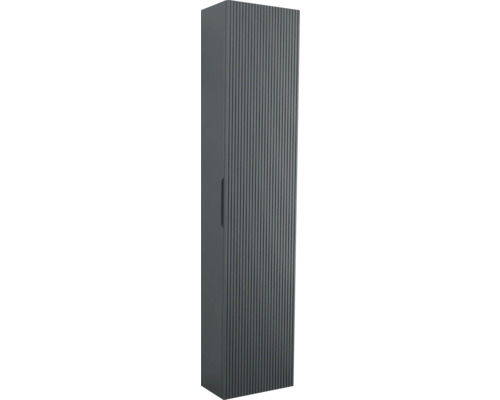 Jungborn QUATTRO/SEDICI hoge kast, BxHxD 35 x 160 x 20 cm, frontkleur matzwart, 55712