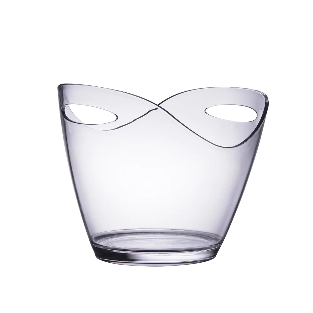 Seau à champagne Transparent 26 cm Table passion