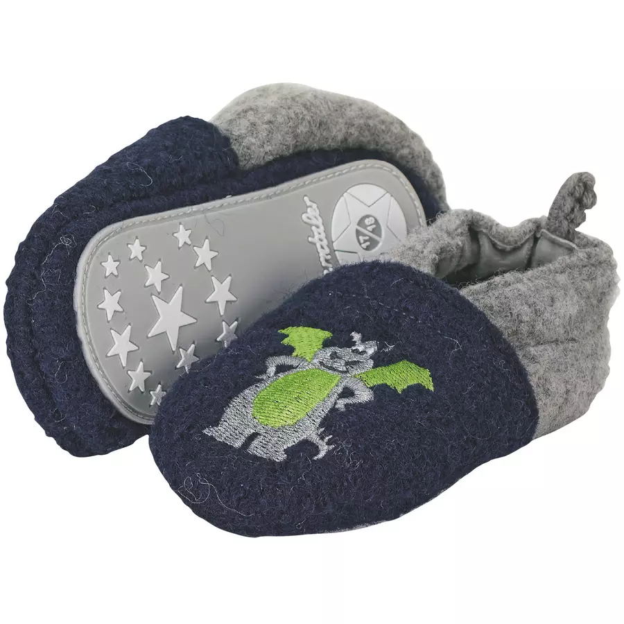 Sterntaler Baby-Krabbelschuh marine