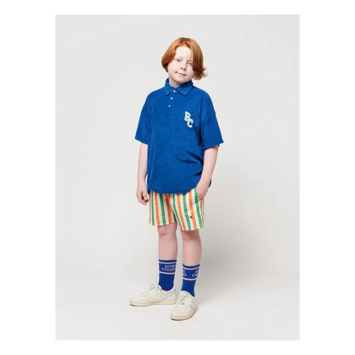 Bobo Choses Short Rayé | Ecru