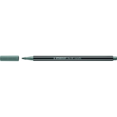 STABILO Pen 68 Metallic - Feutre métallisé 1,4 mm - argent