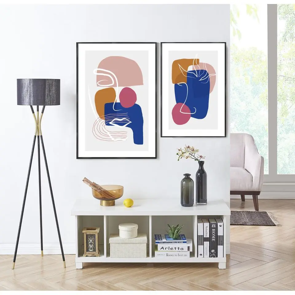 Foto Kader, Lijst geschikt voor Foto's of Posters van 61 cm x 91,5 cm - Zwart