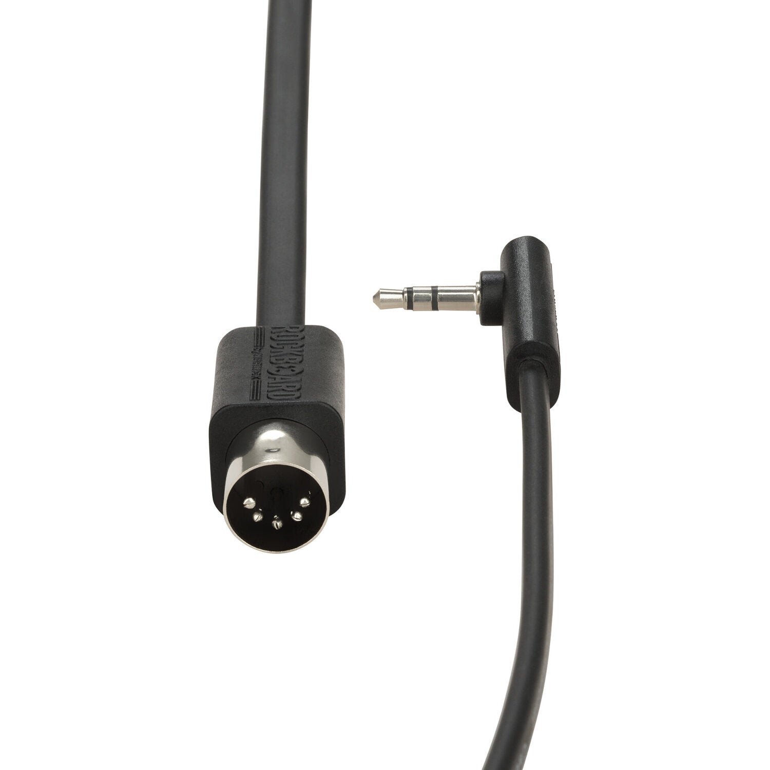 RockBoard RBO CAB F TMA 30 BK Flat TRS-MIDI kabel Type A - 30 cm